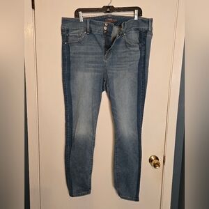 Stylish Blue Women's Jeggings Size 20R